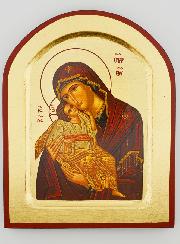 Icône de la Vierge de Tendresse - 17 cm