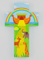 Croix en Bois L'Arche de Noé
