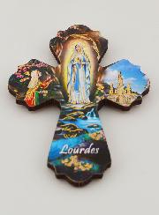 Magnet Croix Notre Dame de Lourdes