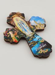 Magnet Croix Notre Dame de Lourdes
