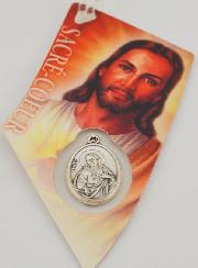 Plaque Auto Rétroviseur - Sacré Coeur de Jésus