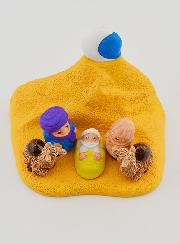 Crèche de Noël du Monde - Nativité Touareg