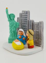 Crèche de Noël  - Nativité New York