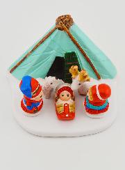 Crèche de Noël du Monde - Nativité Finlande