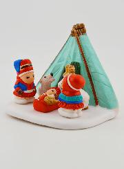 Crèche de Noël du Monde - Nativité Finlande