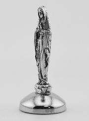 Statue Notre Dame de Lourdes sur Socle Aimanté - 5 cm