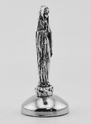 Statue Notre Dame de Lourdes sur Socle Aimanté - 5 cm