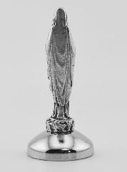Statue Notre Dame de Lourdes sur Socle Aimanté - 5 cm