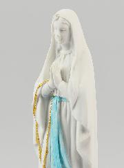 Statue Notre Dame de Lourdes - 15 cm