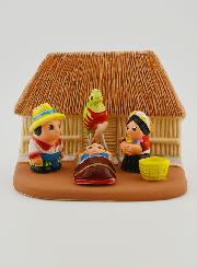 Crèche de Noël du Monde - Nativité Guatemala