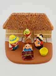 Crèche de Noël du Monde - Nativité Guatemala