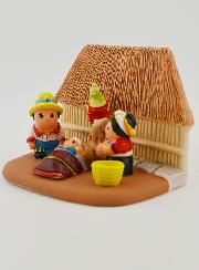 Crèche de Noël du Monde - Nativité Guatemala