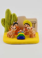 Crèche de Noël du Monde - Nativité Mexique