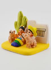 Crèche de Noël du Monde - Nativité Mexique