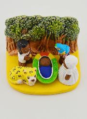 Crèche de Noël du Monde - Nativité Brésil