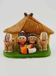 Crèche de Noël du Monde - Nativité Thaïlande