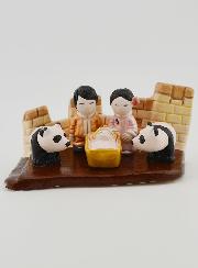 Crèche de Noël du Monde - Nativité Chine