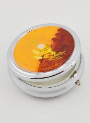 Custode Hostie Orange - Croix et Pain de la Vie