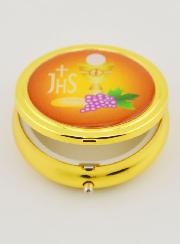 Custode Hostie Orange - Calice Sang et Corps du Christ