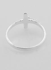 Bague Croix du Christ en Argent 925/1000 - Taille 62