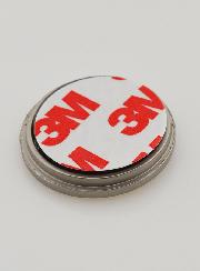 Plaque Auto Saint Christophe en Argent et Email