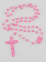 Chapelet Rose Plastique
