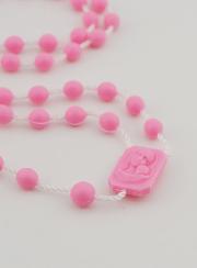 Chapelet Rose Plastique
