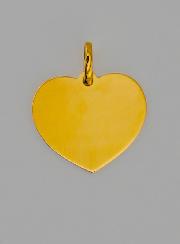 Médaille Ange-Gardien Coeur Modèle Fille en Or