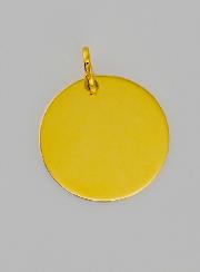 Médaille de Baptême Ange-Gardien en Prière en Or