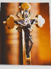Carte de Communion - Croix d'Amour
