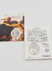 Carte de Prière Saint Jean de Dieu avec Médaille