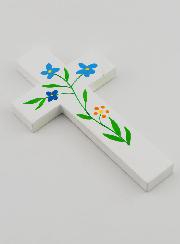 Croix en Bois - Fleurs des Champs
