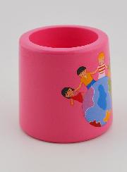 Bougeoir Enfant du Monde - Rose