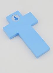 Croix de Confirmation Esprit Saint - Bleu