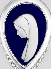 Médaille Goutte Vierge Marie en Argent de Lourdes