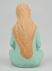 Statue Notre Dame de L'Accueil -  Verte