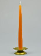 Bougie Flambeau Orange Potiron - 25cm