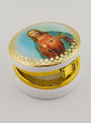 Custode Image Sacré Coeur de Jésus - 5 cm