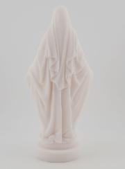 Statue Vierge Miraculeuse en Albâtre - 18 cm