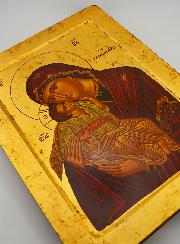 Icône Religieuse - Vierge de Tendresse - 30 cm