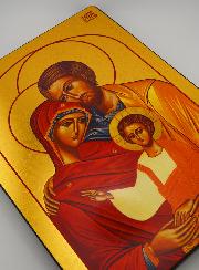 Icône Byzantine Sainte Famille de Nazareth - 24cm