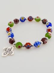 Bracelet Religieux en Perles de Murano