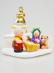 Crèche de Noël du Monde - Nativité Tibet