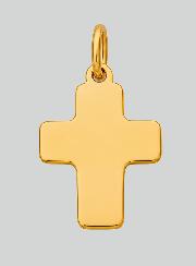Pendentif Croix Classique - 15mm - Or Massif 18 Carats