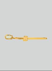 Pendentif Croix Classique Diamantée - 22mm - Or Massif 18 Carats