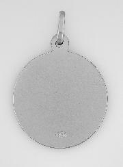 Médaille de Notre Dame de Guadalupe en Argent Rhodié - 21 mm