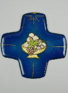 Croix de Première Communion en Emaux du Liban