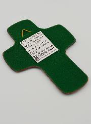 Croix Jésus Mon Sauveur en Emaux