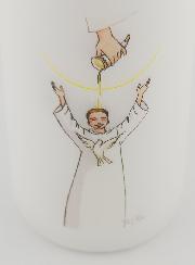 Cierge de Confirmation - Onction du Saint Esprit Garçon