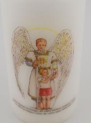 Bougie Cierge de Communion St Michel Archange & Garçon